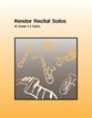 KENDOR RECITAL SOLOS FLUTE SOLO Book with Online Audio cover
